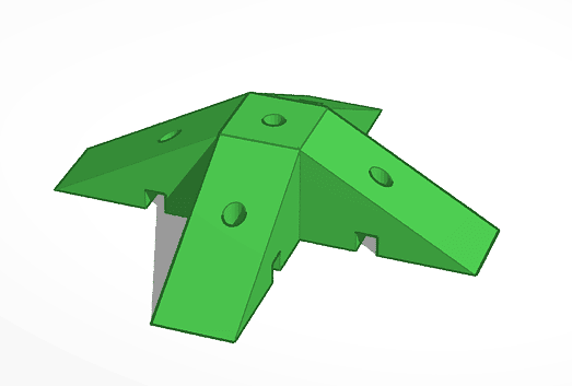 Tilted receiver mount