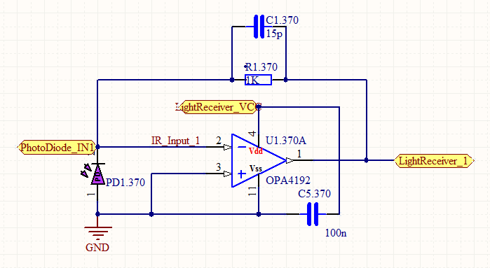 Receiver schematic